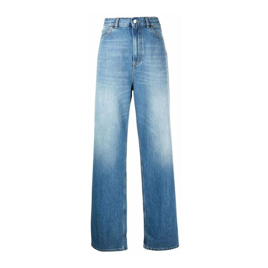 Valentino - Boyfriend Jeans - Blå - Dam - Storlek: W25,W26,W27