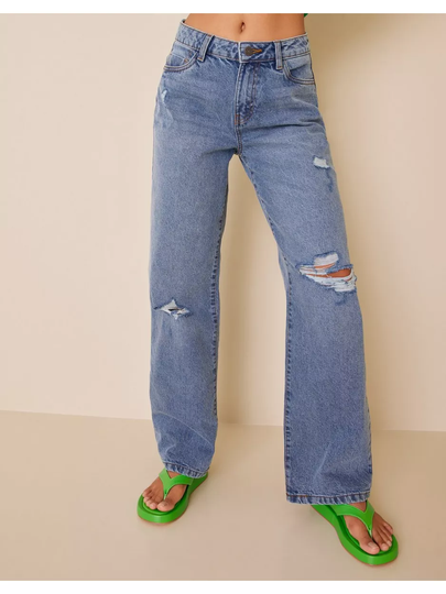 Noisy May Nmamanda Nw Dest Jeans VI141LB Noos Straight jeans Light Blue Denim