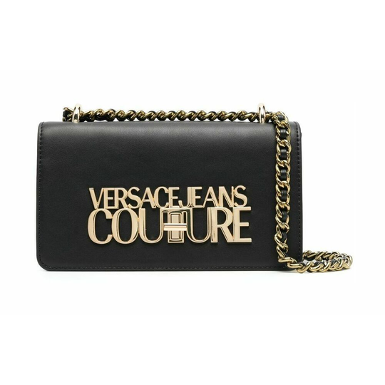 Versace Jeans Couture - Axelremsväskor - Svart - Dam - Storlek: ONE Size