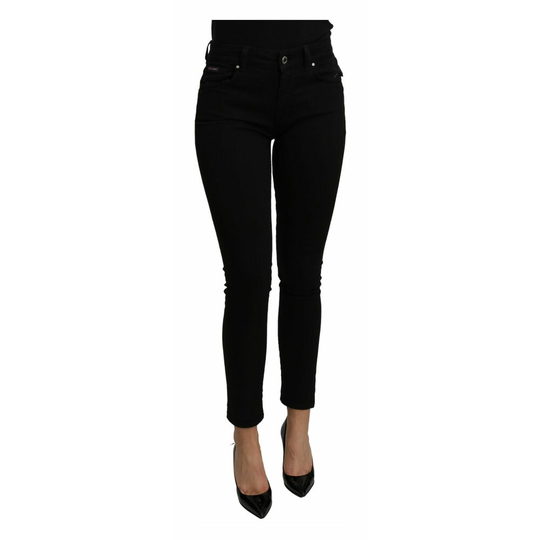 Dolce & Gabbana - Skinny Jeans - Svart - Dam - Storlek: 2XS