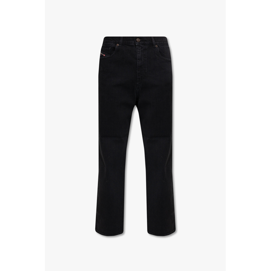Diesel - Boyfriend Jeans - Svart - Dam - Storlek: W32 L32,W30 L32,W33 L32,W34 L32,W31 L32,W29 L32