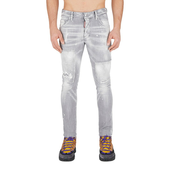 Dsquared2 - Jeans - Grå - Herr - Storlek: L,M