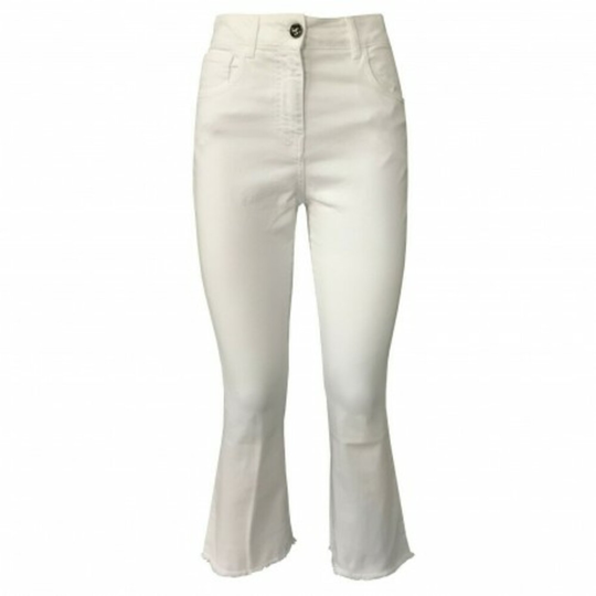 Semicouture - Flare Jeans - Vit - Dam - Storlek: W29
