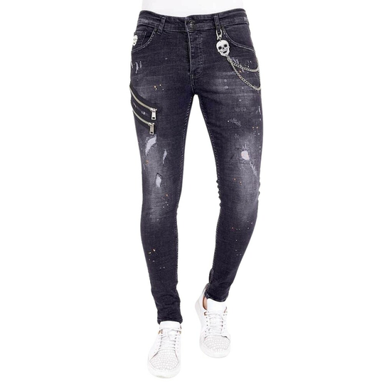 Local Fanatic - Jeans - Svart - Herr - Storlek: W38,W34,W31,W33,W29