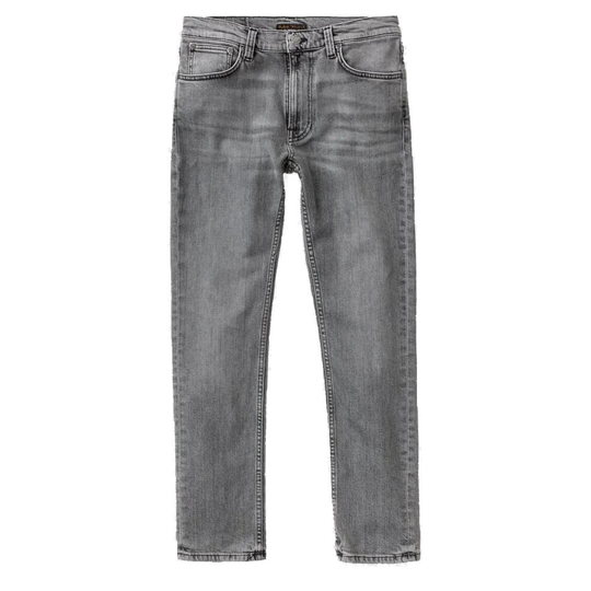 Nudie Jeans - Straight - Grå - Herr - Storlek: W36