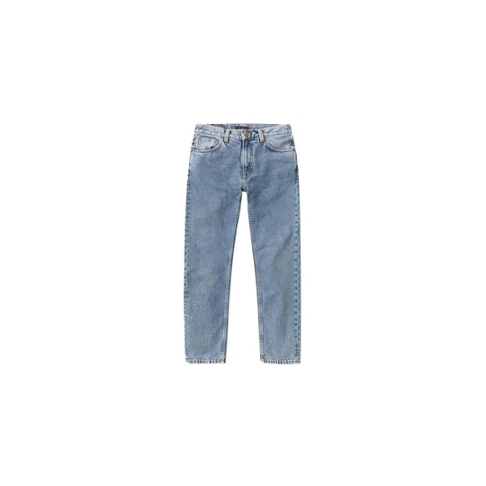Nudie Jeans - Straight - Blå - Herr - Storlek: W32 L32,W28 L32,W31 L32,W29 L32