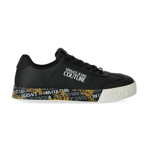 Versace Jeans Couture - Sneakers - Svart - Herr - Storlek: 43 Eu,40 Eu,45 Eu,42 Eu,41 Eu,44 EU