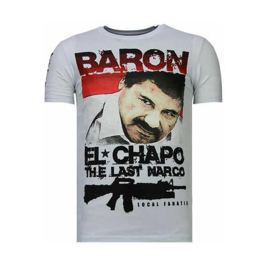Local Fanatic - T-shirts - Vit - Herr - Storlek: 2Xl,Xl,L,M,S
