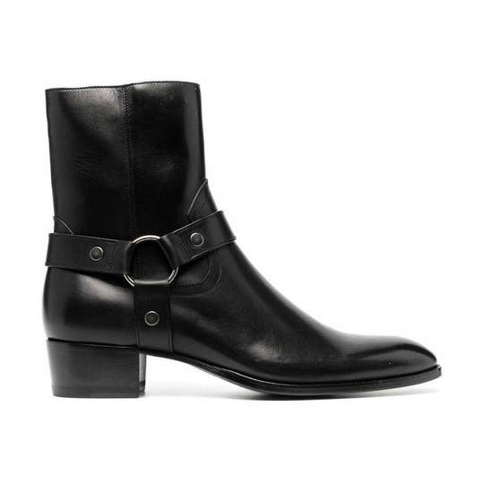 Saint Laurent - Boots - Svart - Herr - Storlek: 43 EU
