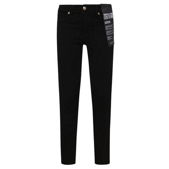 Versace Jeans Couture - Skinny Jeans - Svart - Dam - Storlek: W26,W28,W27,W30