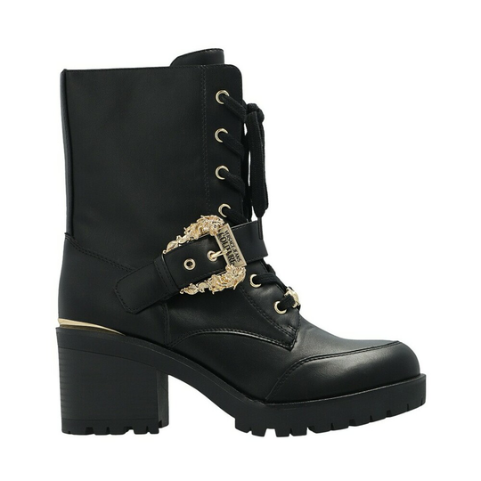 Versace Jeans Couture - Boots - Svart - Dam - Storlek: 41 Eu,40 Eu,39 Eu,38 Eu,36 Eu,37 EU