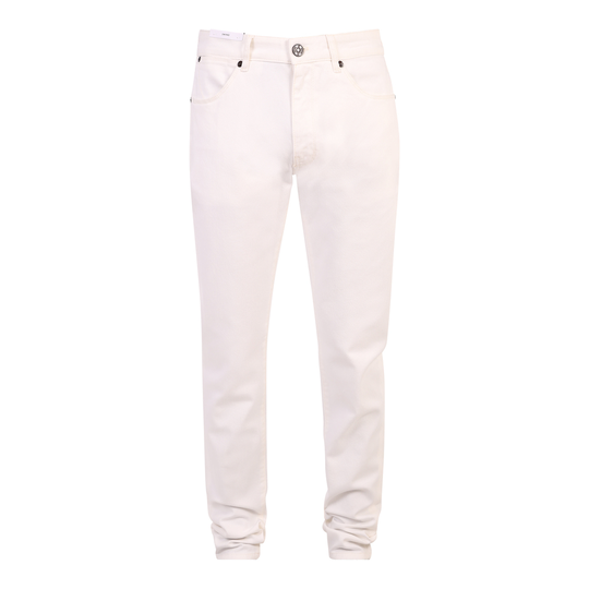 PT Torino - Jeans - Vit - Herr - Storlek: W33,W34,W36