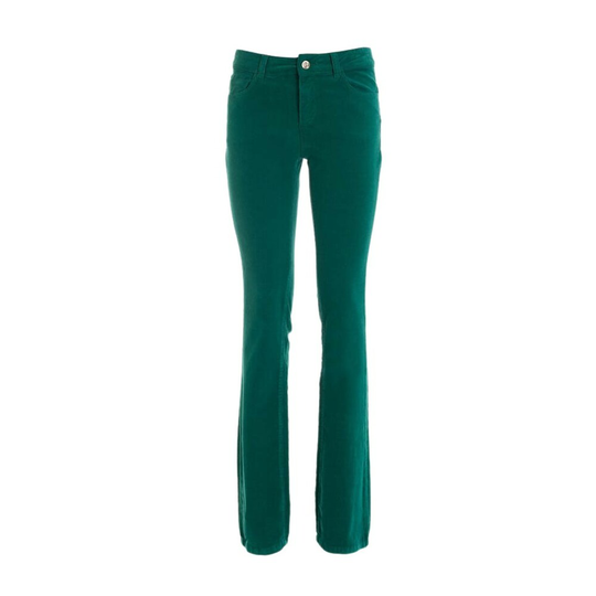Fracomina - Flare Jeans - Grön - Dam - Storlek: W26,W32,W34,W28,W30