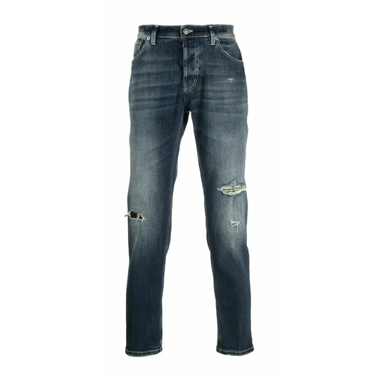 Dondup - Skinny Jeans - Blå - Herr - Storlek: W30,W33,W32,W34,W36,W31