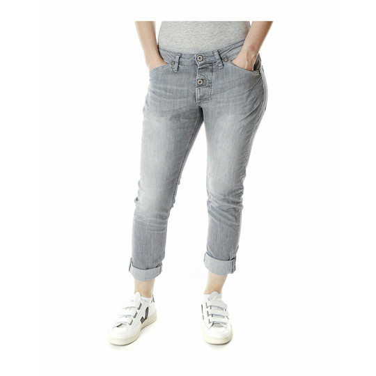 Please - Jeans - Grå - Dam - Storlek: XL
