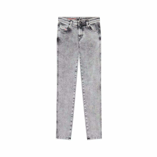 Diesel - Skinny Jeans - Grå - Dam - Storlek: W29,W28,W26,W27,W25