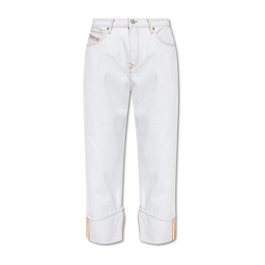 Diesel - Boyfriend Jeans - Vit - Dam - Storlek: W29 L32,W25 L32,W28 L32,W27 L32,W30 L32,W26 L32