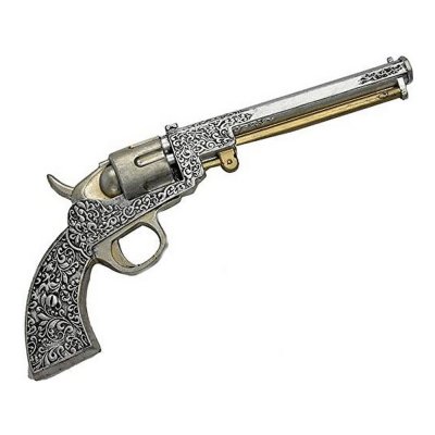 Pistol My Other Me Silvrig Cowboy Steampunk Foam (39 x 5 x 4 cm)