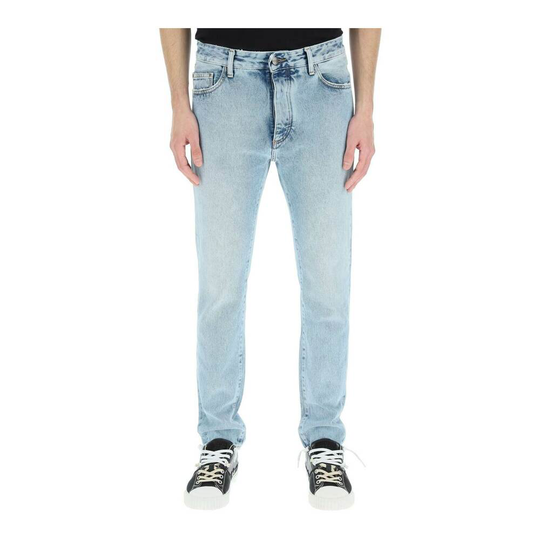 Palm Angels - Jeans - Blå - Herr - Storlek: W30,W31