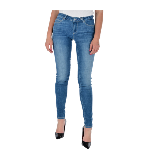 Guess - Skinny Jeans - Blå - Dam - Storlek: W32,W26,W25