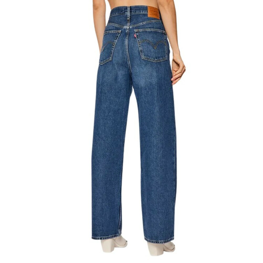 Levi's - Boyfriend Jeans - Blå - Dam - Storlek: W24