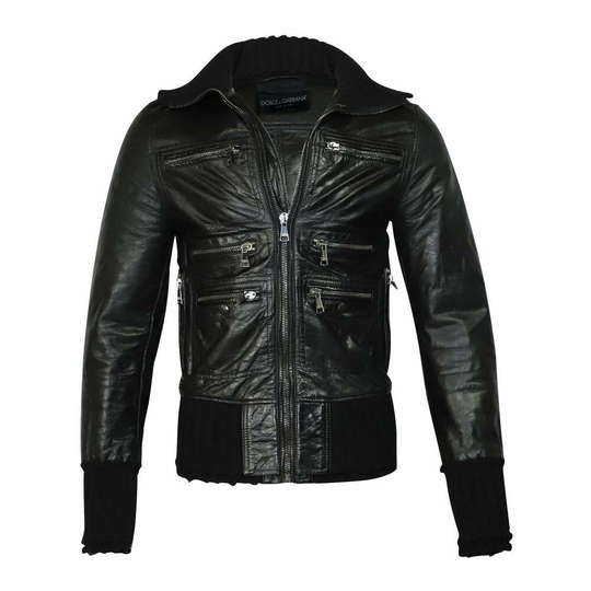 Dolce & Gabbana - Skinnjackor - Svart - Herr - Storlek: ONE Size