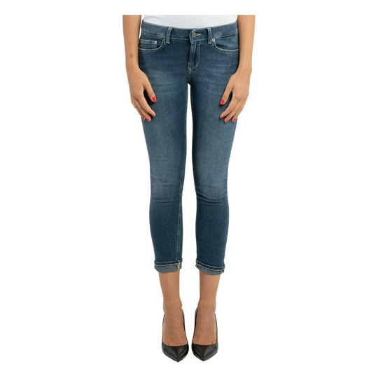 Dondup - Skinny Jeans - Blå - Dam - Storlek: W25,W30,W26,W31,W29,W32,W27,W28