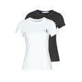 T-shirts med korta ärmar Calvin Klein Jeans 2 PACK SLIM T-SHIRT