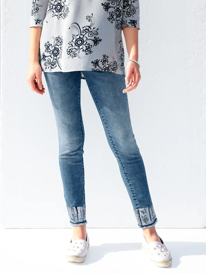 Jeans AMY VERMONT Blue bleached