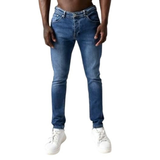 True Rise - Jeans - Blå - Herr - Storlek: W38,W29,W34,W31,W30,W32,W36,W33