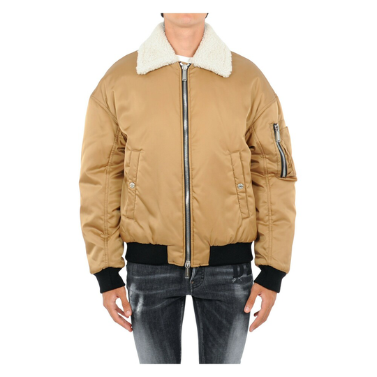 Dsquared2 - Bomberjackor - Brun - Herr - Storlek: L,M