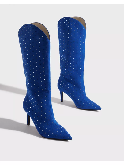 NLY Shoes Call For Attention Boot Cowboy boots Blå