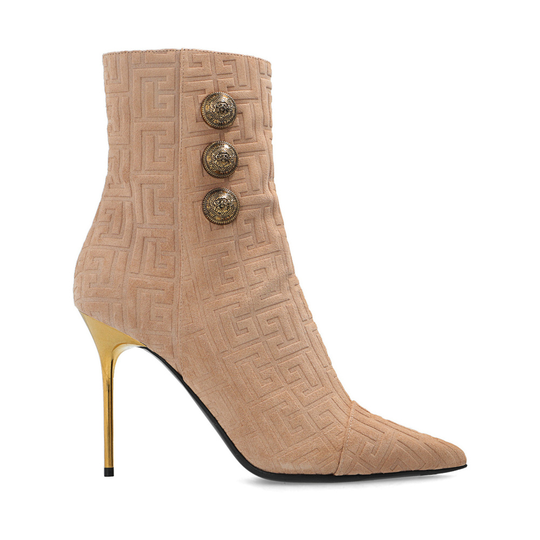 Balmain - Högklackat - Beige - Dam - Storlek: 38 1/2 Eu,39 Eu,37 Eu,36 Eu,41 Eu,40 EU