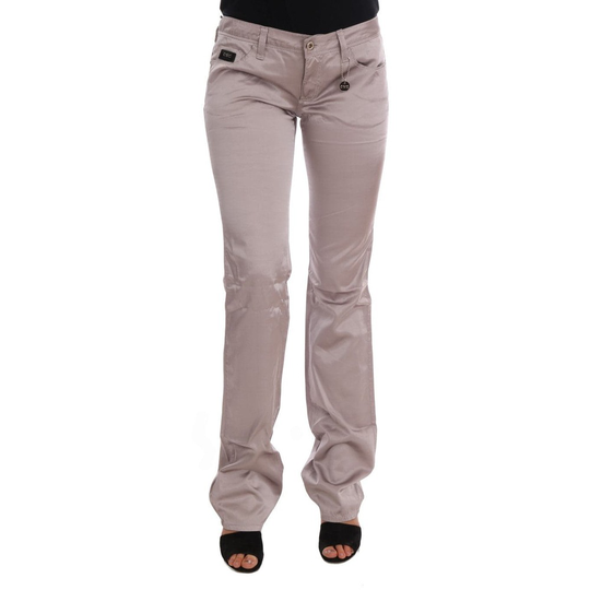 Costume National - Skinny Jeans - Beige - Dam - Storlek: W26,W28