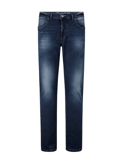 Jeans med snygg tvättning BABISTA Mörkblå