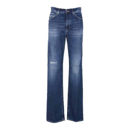 Dondup - Boyfriend Jeans - Blå - Dam - Storlek: W25,W28,W26,W27,W29