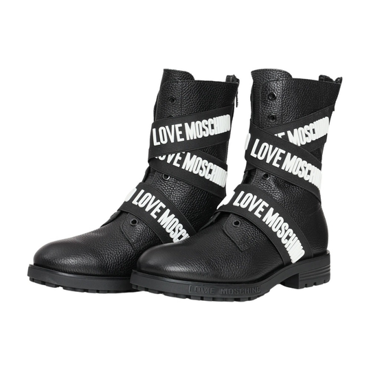 Love Moschino - Boots - Svart - Dam - Storlek: 38 EU