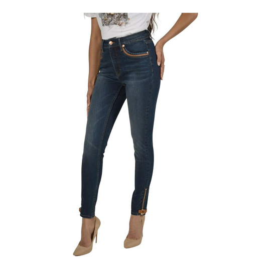 Frank Lyman - Skinny Jeans - Blå - Dam - Storlek: Xl,M,S