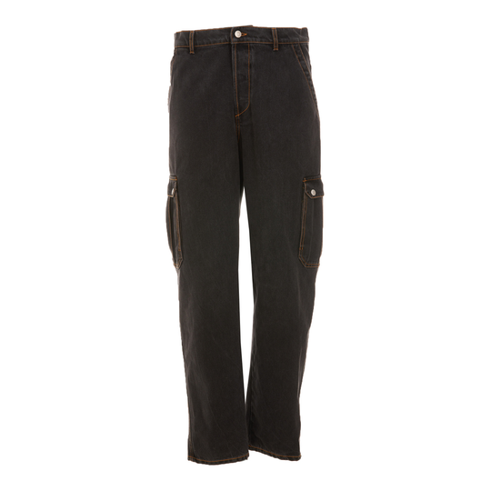 Alexander McQueen - Baggy Jeans - Svart - Herr - Storlek: L,S