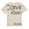 T-shirts med korta ärmar Calvin Klein Jeans BOLD INSTITUTIONAL LOGO T-SHIRT