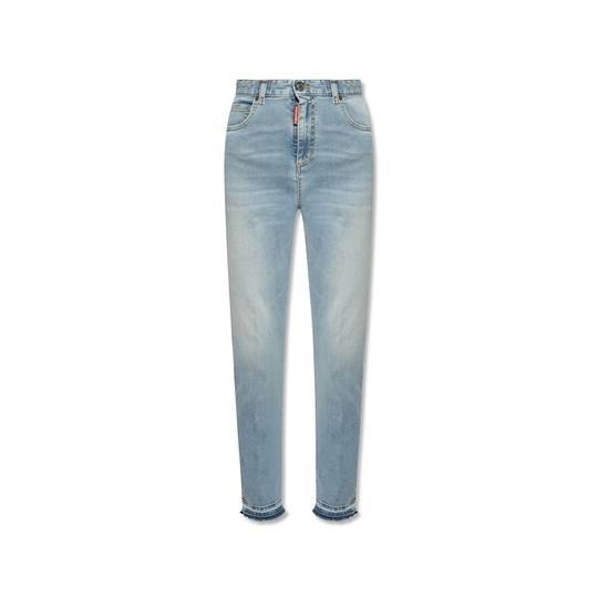 Dsquared2 - Skinny Jeans - Blå - Dam - Storlek: Xl,L,M,S,Xs,2Xs,3Xs