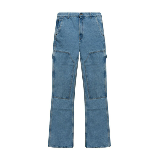 Off White - Jeans - Blå - Herr - Storlek: W30,W29,W31,W33,W32