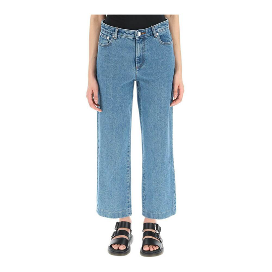 A.p.c. - Boyfriend Jeans - Blå - Dam - Storlek: W29