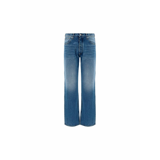 Maison Margiela - Baggy Jeans - Blå - Herr - Storlek: W33,W30,W31