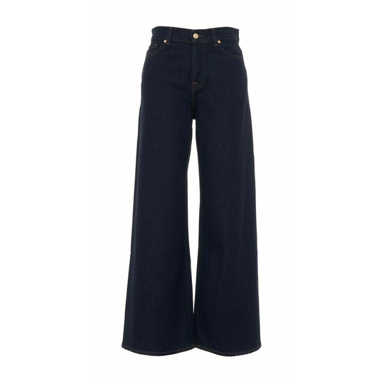 7 For All Mankind - Boyfriend Jeans - Blå - Dam - Storlek: W26,W27,W29,W25,W30