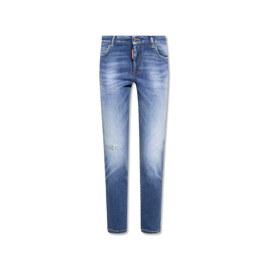 Dsquared2 - Skinny Jeans - Blå - Dam - Storlek: Xl,L,M,S,Xs,3Xs