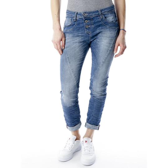 Please - Boyfriend Jeans - Blå - Dam - Storlek: Xl,M,S,Xs
