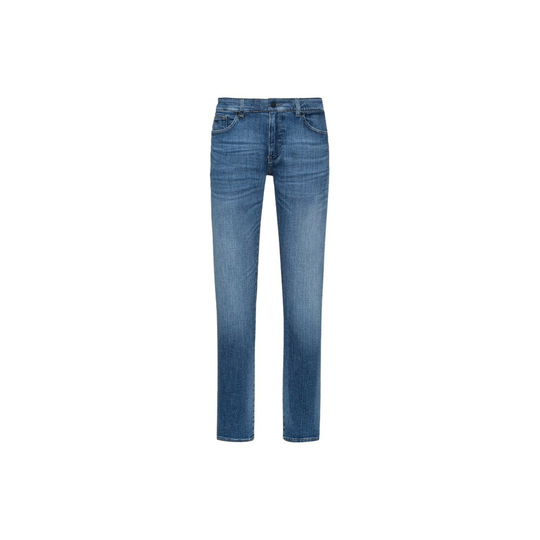 Hugo Boss - Jeans - Blå - Herr - Storlek: W38 L34,W35 L34,W33 L34,W31 L34,W34 L34,W40 L34,W30 L34,W32 L34,W29 L34