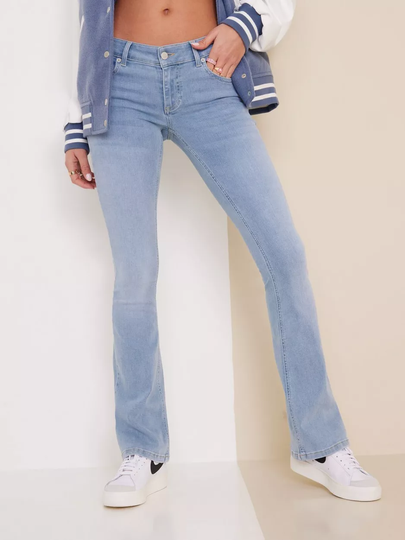 NLY Trend - Flare jeans - Blå - Low Waist Bootcut Jeans - Jeans