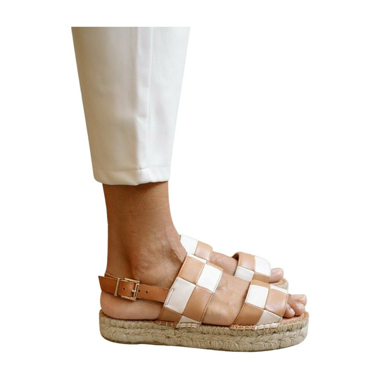 Alohas - Lågskor - Beige - Dam - Storlek: 41 Eu,38 EU